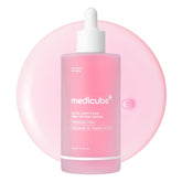medicube front bottle showing product design and hydration benefit