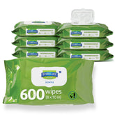 Medline FitRight front packaging showing six tubs for long-lasting supply