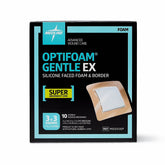 Medline Optifoam Gentle EX front packaging showing product benefits