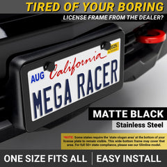 Mega Racer close-up of matte texture illustrating scratch-resistant finish