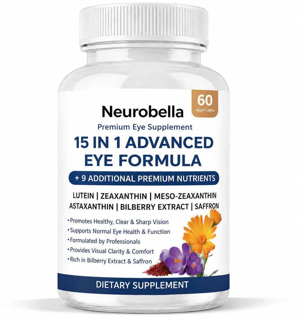 Megacephalus bottle front view showing Neurobella benefits