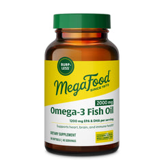 MegaFood front packaging showing clear product information and benefits