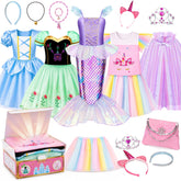 Meland front trunk display showing full dress up set and easy access