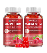 MENXI front packaging showing raspberry gummies and benefits