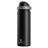 Meoky front view of 32 oz bottle showing sleek finish and durable build for daily use