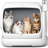 Meowant front view showing large 106L capacity and clear accessibility benefit