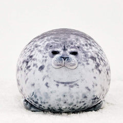 MerryXD seal pillow on sofa adding cozy décor and practical couch support
