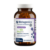 Metagenics front packaging showing product and clarity benefit