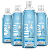 Method front view of Sea Minerals 28 fl oz refill showing packaging and size benefit