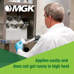 MGK Vendetta Plus applied as small dots under sink showing discreet targeted control