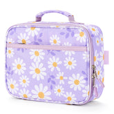 mibasies daisy purple front view showing roomy insulated compartment benefit
