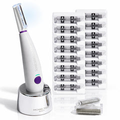 Michael Todd Sonicsmooth Pro+ front view showing ergonomic handle and benefit of precise control