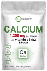 Micro Ingredients front label showing supplement facts and benefits