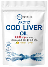 Micro Ingredients front packaging showing 360 softgels and label benefits