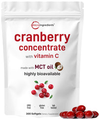 Micro Ingredients front pack view showing label and 300-count pouch for convenient supply