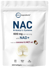 Micro Ingredients front label showing product name and count, clear benefit of clarity
