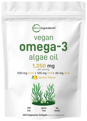 Micro Ingredients front pouch image showing product and long-lasting supply benefit