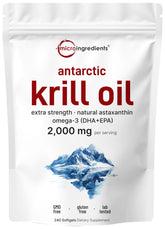 Micro Ingredients front packaging showing 240 softgels and product benefits