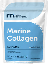Micro Ingredients front pouch showing product name and size for easy identification and purchase benefit