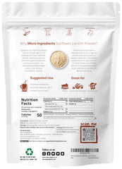 Micro Ingredients powder texture close-up illustrating fine powder for quick mixing benefit