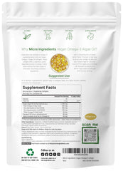 Micro Ingredients softgel close-up highlighting smooth lemon-flavored coating and easy swallowing