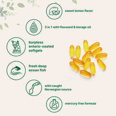 Micro Ingredients softgel in hand showing size and easy daily dosing convenience