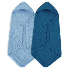 MIGIOL hooded towel front view showing cozy coverage and quick drying benefit