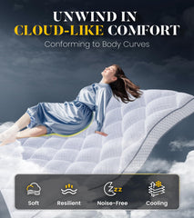 Milcabe detail of 3D air mesh side panels promoting airflow to keep sleep cool