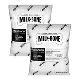 Milk-Bone front packaging showing treats and refill value benefit