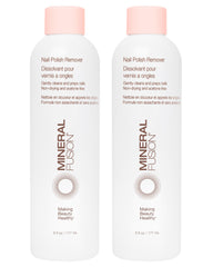 Mineral Fusion front packaging showing two 6 fl oz bottles and product benefit