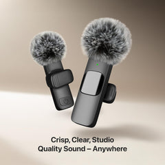 Mini Mic Pro foam windscreen close-up reducing breath noise for clearer audio