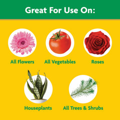 Miracle-Gro measuring scoop closeup demonstrating simple portion control