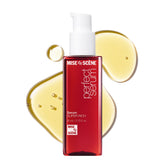 Mise En Scene front packaging showing sleek bottle and product benefit