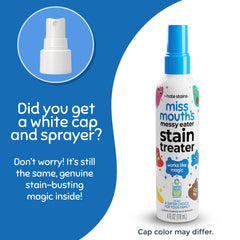 Miss Mouth's solution texture pouring to show concentrated cleaning power