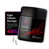 MitoQ front packaging showing bottle and brand for clear identification and trust