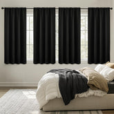 MIULEE front panel full view showing neat drape and room-darkening benefit