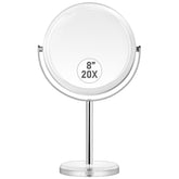 MIYADIVA front view showing dual-sided mirror and elegant finish for clear grooming