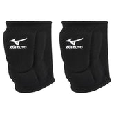 Mizuno LR6 front view shows sleek black design and clear branding for confident protection