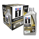 Mobil 1 front packaging 5W-30 showing product recognition and convenience