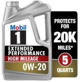 Mobil 1 front label view showing product name and protection benefits