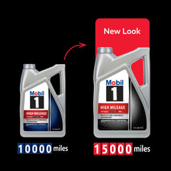 Mobil 1 oil applied to engine area demonstrating protection and cleanliness