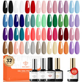modelones front packshot showing full glitter gel set and organized bottles for variety