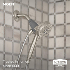 Moen Engage Magnetix dock detail demonstrating quick secure docking benefit