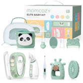 Momcozy full Elite Baby Kit neatly arranged for easy gifting and storage