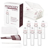 Momcozy front packaging showing six 5ml collectors for easy collection