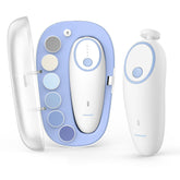 Momcozy front view showing compact design and controls for peaceful trimming