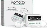 Momcozy front view of aspirator showing controls and compact design for quick relief