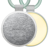 Momcozy front view showing night light and compact design benefit portable sleep