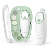 Momcozy front view with organizer showing compact design and included accessories benefit