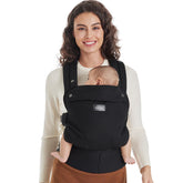 Momcozy PureHug front view showing ergonomic fit and easy wear benefit